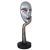 Lady Face Polyresin Showpiece (15 Inch Height) Use In Home Decor Gifts