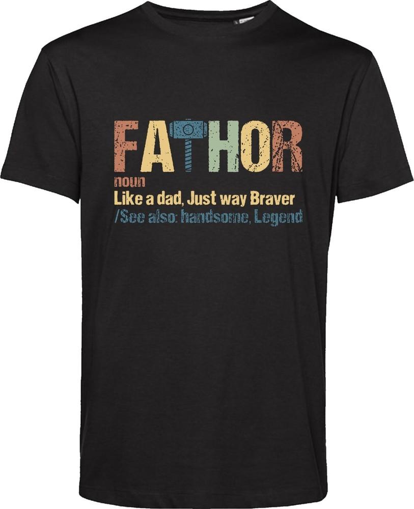 Fathor T Shirt Fathers Day Tshirt Gift For Dadtshirt Fathers Day Present