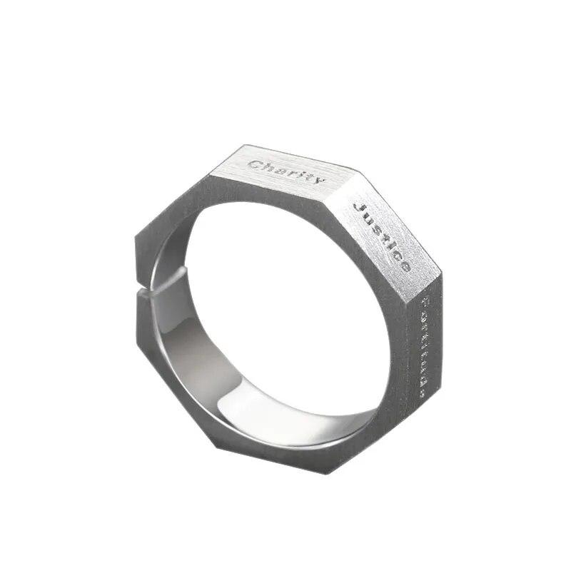 YIZIZAI человеческие 7 видов добродетельных колец мужские ретро креативные открывающиеся серебряные кольца цвета «Вера и надежда» ювелирные изделия для женщин подарок новый