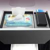 For XPENG P7+ 2026-2027 Storage Box Behind The Screen Tissue Box Partitioning for Storage Automobile Modification Supplies