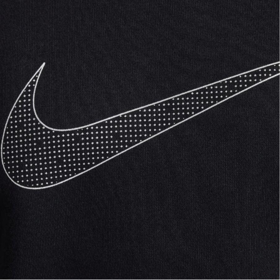 Nike Sweatshirt Sportswear Club Black/Metallic Silver Kids' HM6527-010
