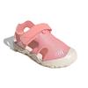 Adidas Terrex Captain Toey K Velcro Уличные плоские простые спортивные детские сандалии Детские сандалии Розовый EF2244