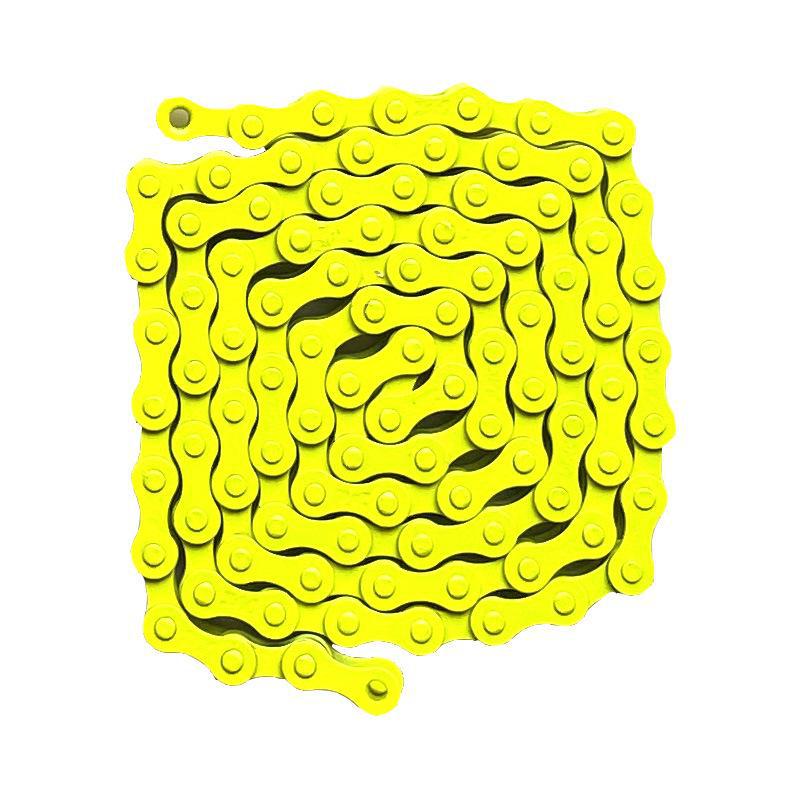 94-звенная односкоростная цепь для шоссейного велосипеда - цвет Dead Fly