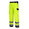 Warning Trousers Yellow 'Premium', "3Xl", Ce, Lahti