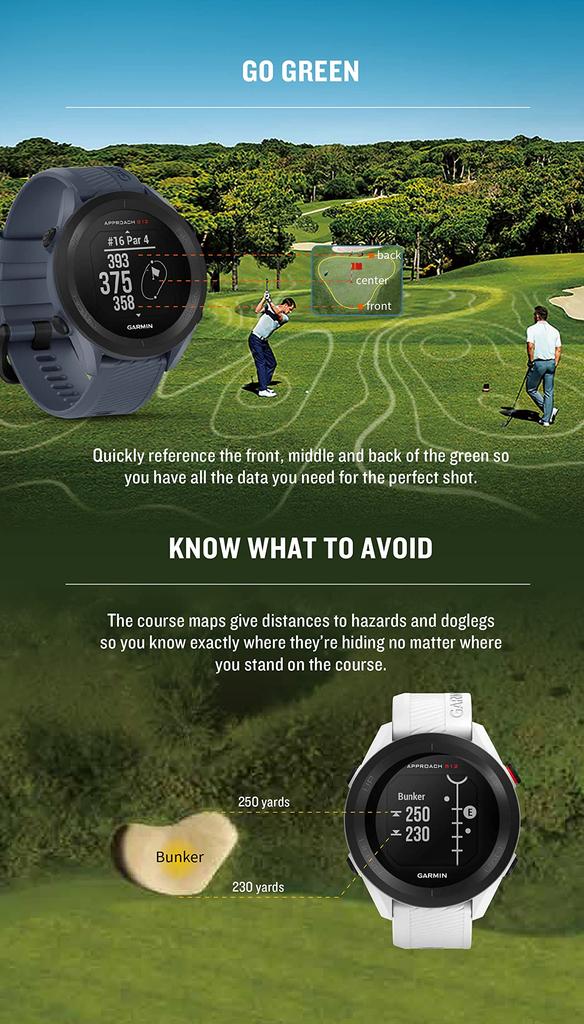 GARMIN Golf Navi GPS Approach S12 черный японский маленький черный [оригинальный продукт] 010-02472-20