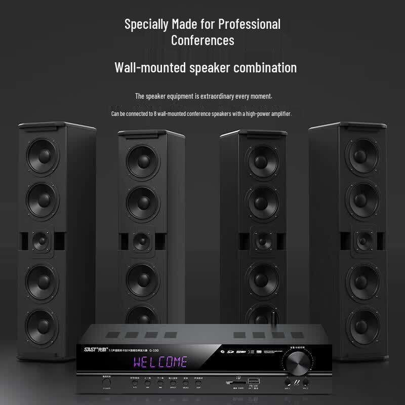 SAST A-17 Professional Wall-Mounted Audio Amplifier System (CN version)