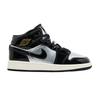 Кроссовки Air 1 Mid SE GS Black Metallic Silver Kids Sail Pure-Platinum FZ3938-001
