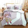 Hololive Neko Mata Okayu Комплект постельного белья Single Twin Full Queen King Size Комплект постельного белья Aldult Kid Bedroom Duvetcover Sets 3D Anime