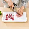 Multi-functional Three-in-one Anti-mold Double-sided Cutting Board, Household Chopping Board, Fruit Cutting Board for Draining Water