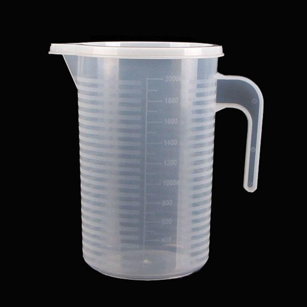 Большой емкости градуированный мерный стакан пластиковый контейнер для воды лабораторные весы чашка кухня