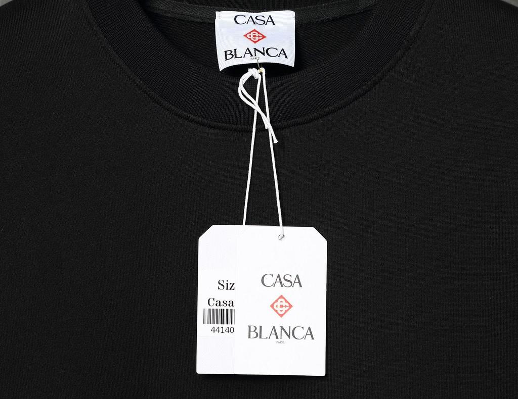 Casablanca Deer Castle Starry Sky Sweatshirt - High-Quality Trendy Round Neck