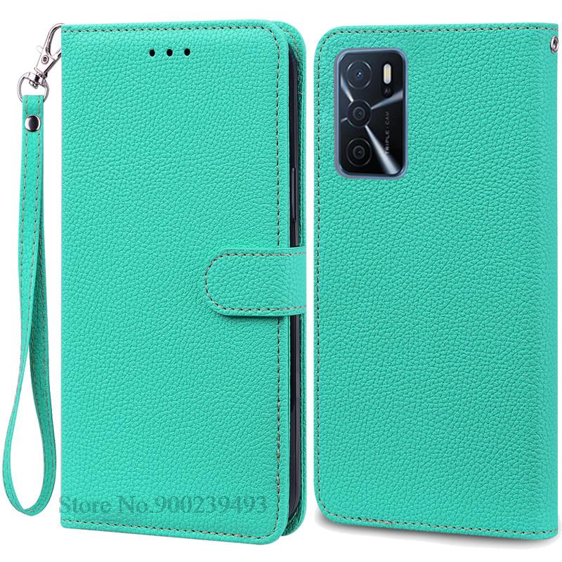 Для OPPO A16 Чехол Кошелек Флип Кожаный Чехол Для Oppo A16s Чехол OppoA16 s CPH2269 CPH2271 Силиконовый Чехол Для Oppo A16 A16s Чехол