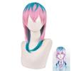 Аниме 50 см Токио Мстители Косплей Риндо Хайтани Косплей Парик Розовый Смешанный Синий Жаростойкие Синтетические Партии Волосы