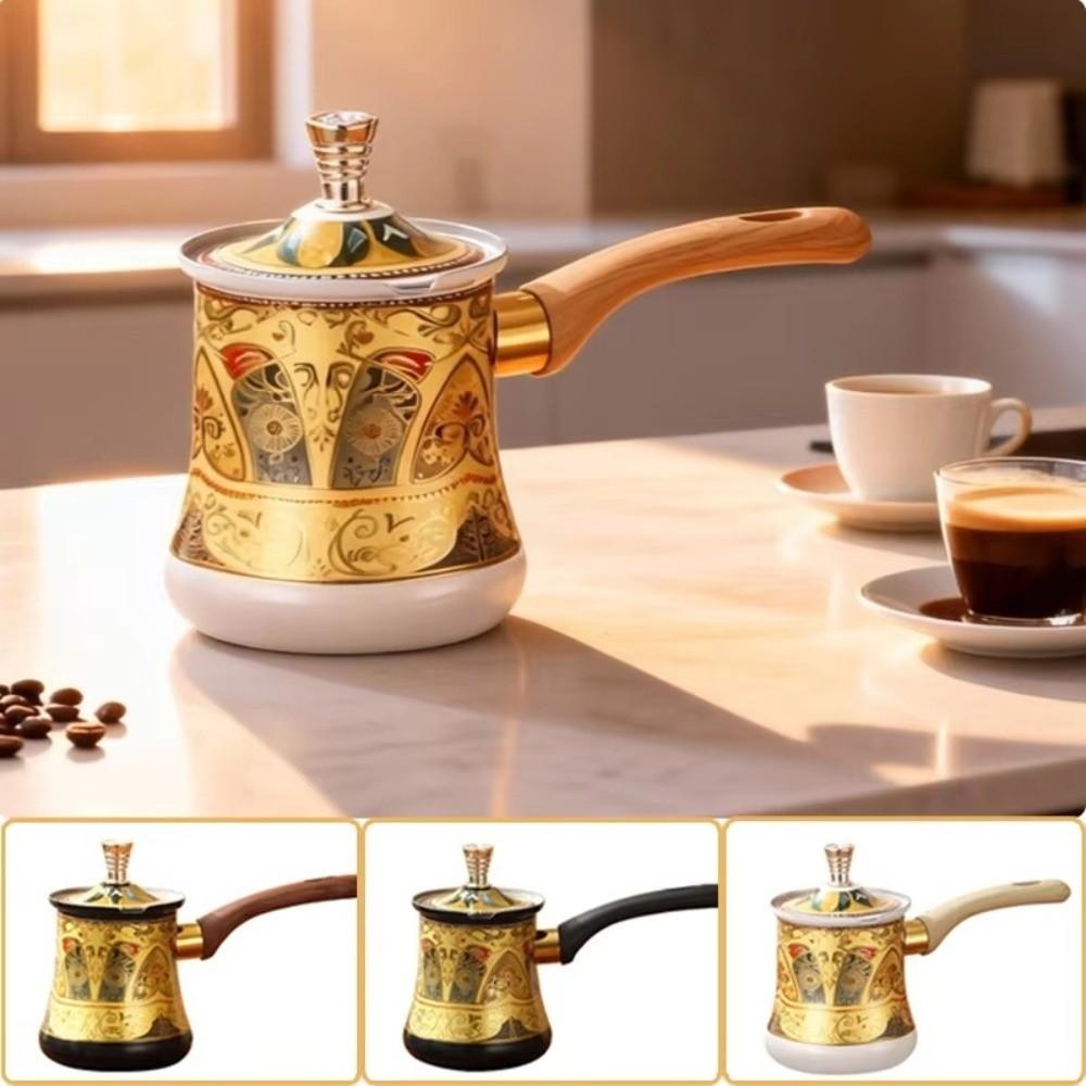 Stainless Steel Chocolate Melting Pot 350/550/720ml Milk Tea Pot Tea Maker Butter Warmer Porridge