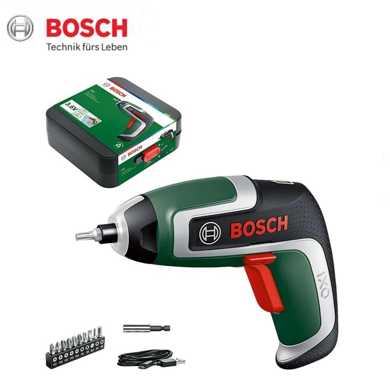 Bosch IXO7 Беспроводная электрическая отвертка 3,6 В с кабелем Micro Usb Мини-дрель Многофункциональные электроинструменты