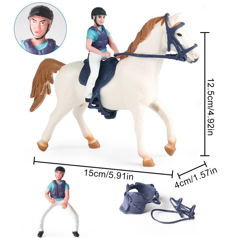 Моделирование животных Лошадь Подарочные поделки Детская игрушка Синтетическая смола Домашнее искусство Украшения