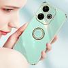 XINLI Чехол для Xiaomi Redmi 13 5G/4G с кольцом-подставкой, гальванизированный ТПУ чехол для телефона