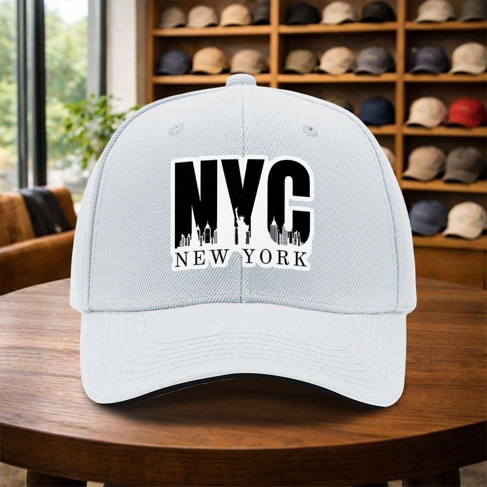 Nyc Casual Adjustable Baseball Cap For Men Multicolor Allseason Hiphop Street Style