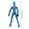 Noctilucent Multi-Jointed Movable Shapeshift Robot 3D Printed Mannequin Dummy Action Figures Toys Kids Adults Parent-Children