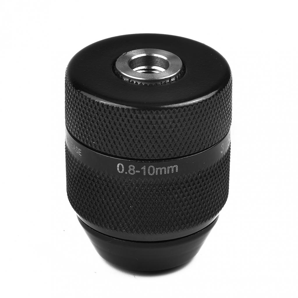 0.8mm-10mm сверлильный патрон 3/8-24UNF сверлильный патрон для ручной электрической дрели без ключа