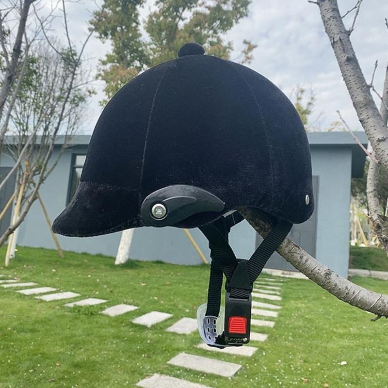Регулируемый конный шлем для верховой езды, конный шлем Casco Capacete, черный
