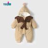 Теплый хлопковый комбинезон Youqi Baby на осень и зиму