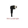 1 шт. Автомобильный видеорегистратор 3,5 м USB на Type C Mini 5-контактный MICRO USB 90-градусный правосторонний/левосторонний кабель для зарядки для GPS-навигатора