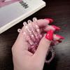 Lanyard Card pack Rope Mobile Strap Anti-Lost Rope Mobile Phone Chain Crystal Pearl  Phone Chain
