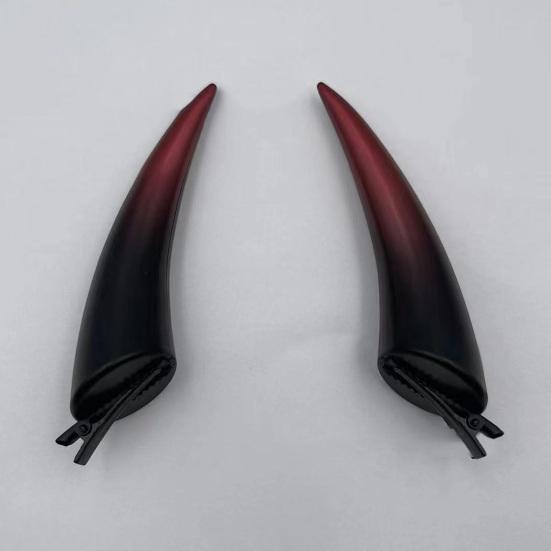 1 пара заколок для волос с рогом дьявола, Хэллоуин, косплей, рог демонов, зажим для утконоса, регулируемая заколка для волос для женщин и девочек, аксессуары для волос, реквизит для фотосессии, подарок