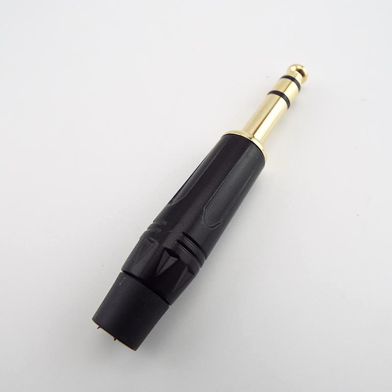 2-полюсный моно/3-полюсный стереоразъем 6,35 мм, позолоченный разъем 6,5 мм, 1/4 дюйма, разъем аудиокабеля для микрофона