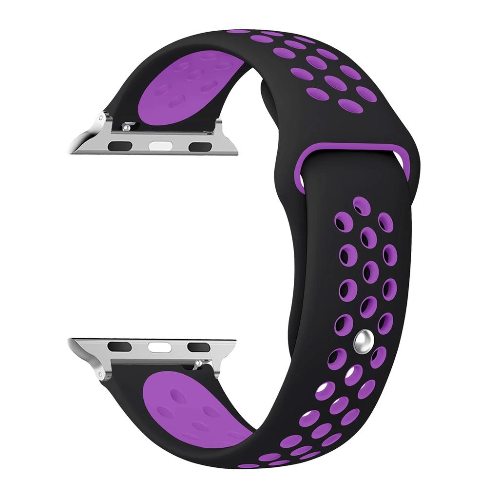 Классический ремешок для Apple Watch Band 45 мм 44 мм 42 мм 40 мм 49 мм 41 мм 38 мм 44 мм силиконовый браслет correa iwatch Series 7 8 9 6 5 4 Ultra se