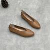 New Pointed-toe Shallow-mouthed Single Shoes Simple and Versatile Flat Casual Women's Shoes