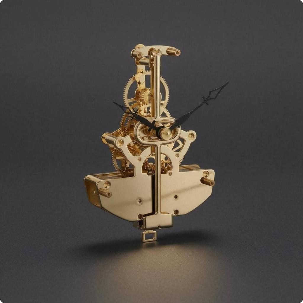 Mechanical Timepiece Mechanism Movement Transparent Openwork