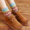 Pairs Winter Warm Crew Socks for Women Thick Mid-Calf Knitted