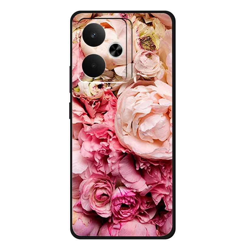 For Realme GT 7T Case 7 T Coque Popular Black Silicone Soft Back Cover Case For Realme GT 7 T Phone Case Cover RealmeGT 7T 7 T