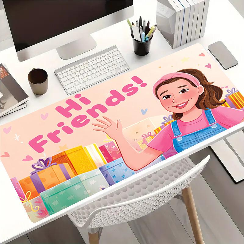 Ms. Rachel Mouse Pad - Non-Slip Rubber Base, Smooth Surface for Work,Gaming,Office,And Home Use, Desk Mouse Pad