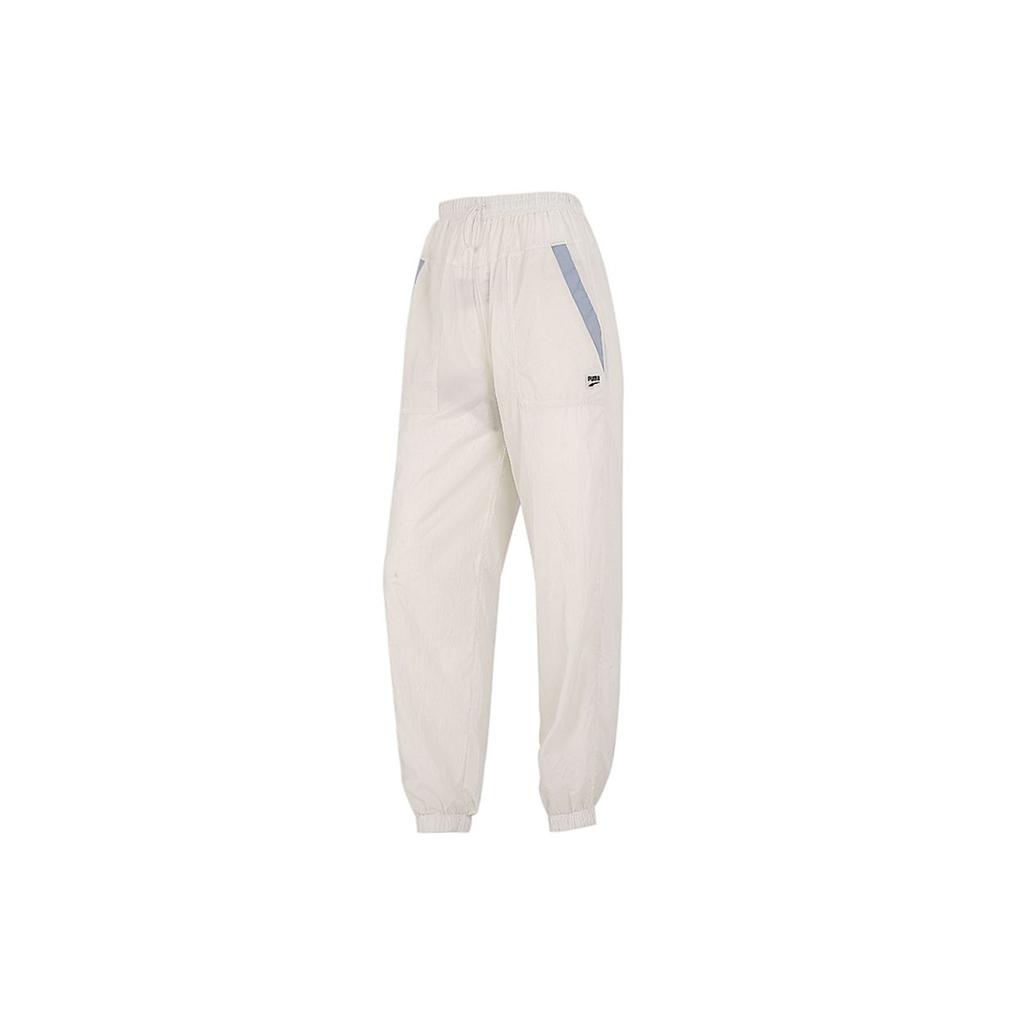 Puma Breathable Jogger Sweatpants with Pockets Women Bottoms Beige 533259-73