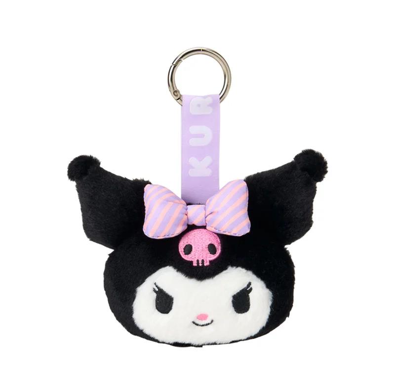 Sanrio KUROMI Face Tag Mascot Japan NEW Sanrio Characters