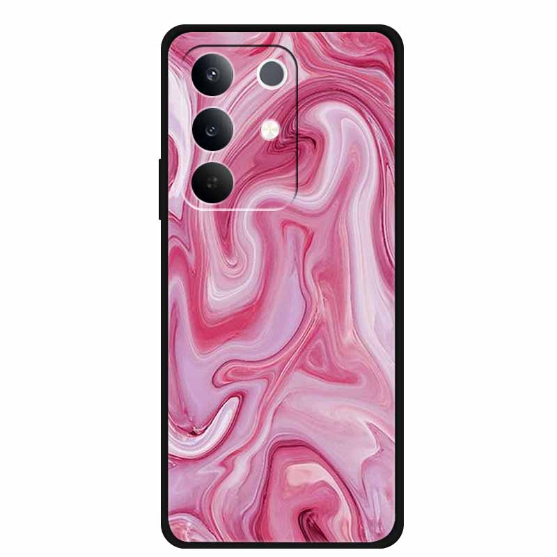 Case For Realme 15x 5G Global Version Marble Capa Soft Silicone Back Cover For Realme 15 X Cases Mica Painted TPU Phone Bumper