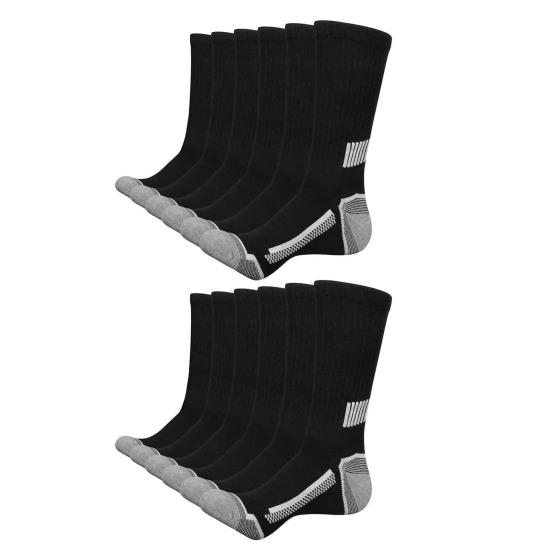 5 Pairs Sport Socks Mid-tube High Elasticity Contrast Color Anti-slip Supportive Fit Heightened Design for Warmth Business Socks