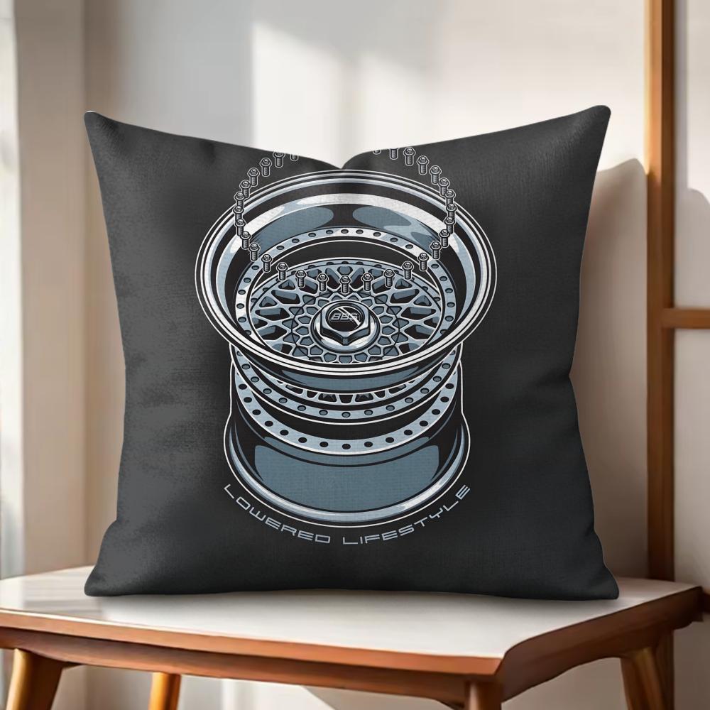 Stylish BBBSSB simple Cushion Cover Natural Linen Organic Fabric DoubleSided Printing Couch Pillow Covers Home Decor
