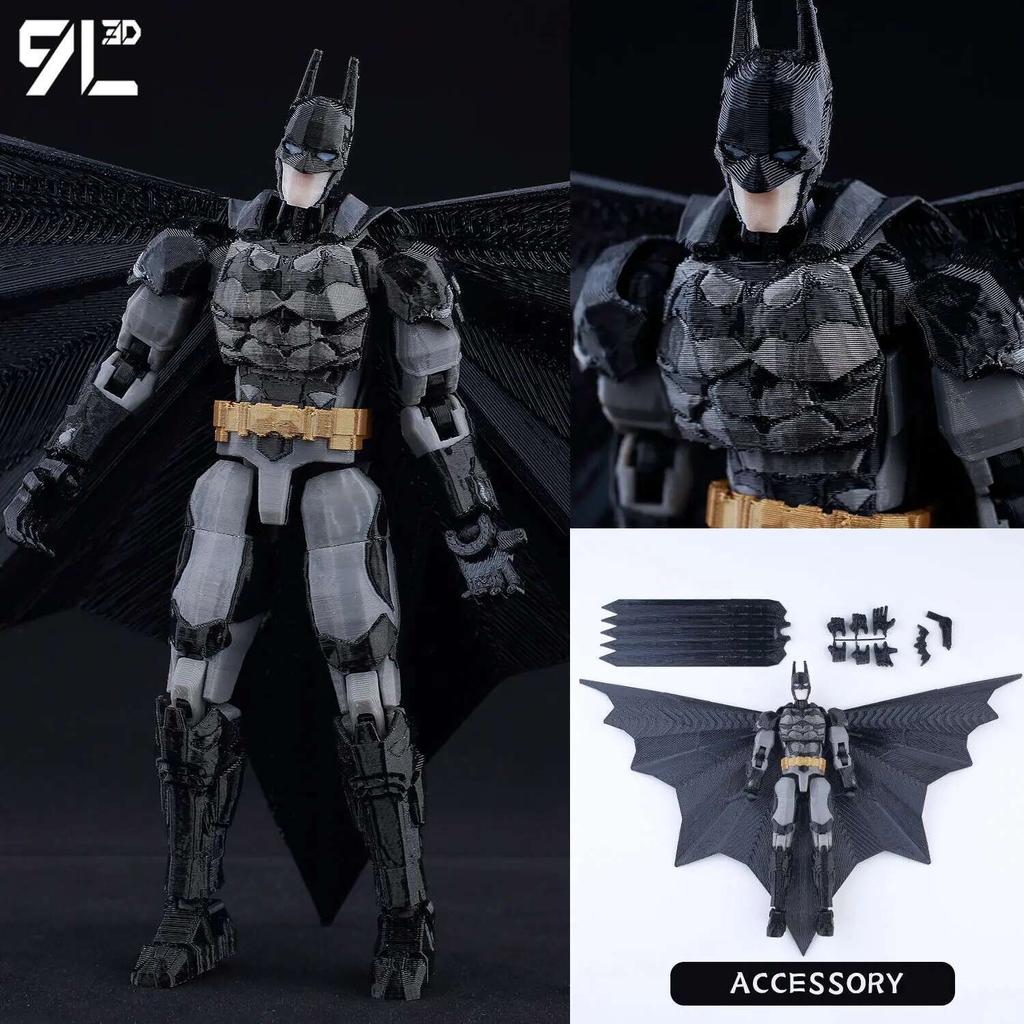 9L3D Printed Deadpool Wolverine Anime Characters Lucky Dummy 13 Action Figures Multi-Jointed Movable Shapeshift Mannequin Toys