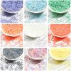500/1000pcs Glass Seed Beads Cream Color Charm For Jewelry Making Accessories DIY Bracelet Necklace