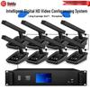 HuiDu YH-980 Wired Digital Conference Microphone System (CN version)