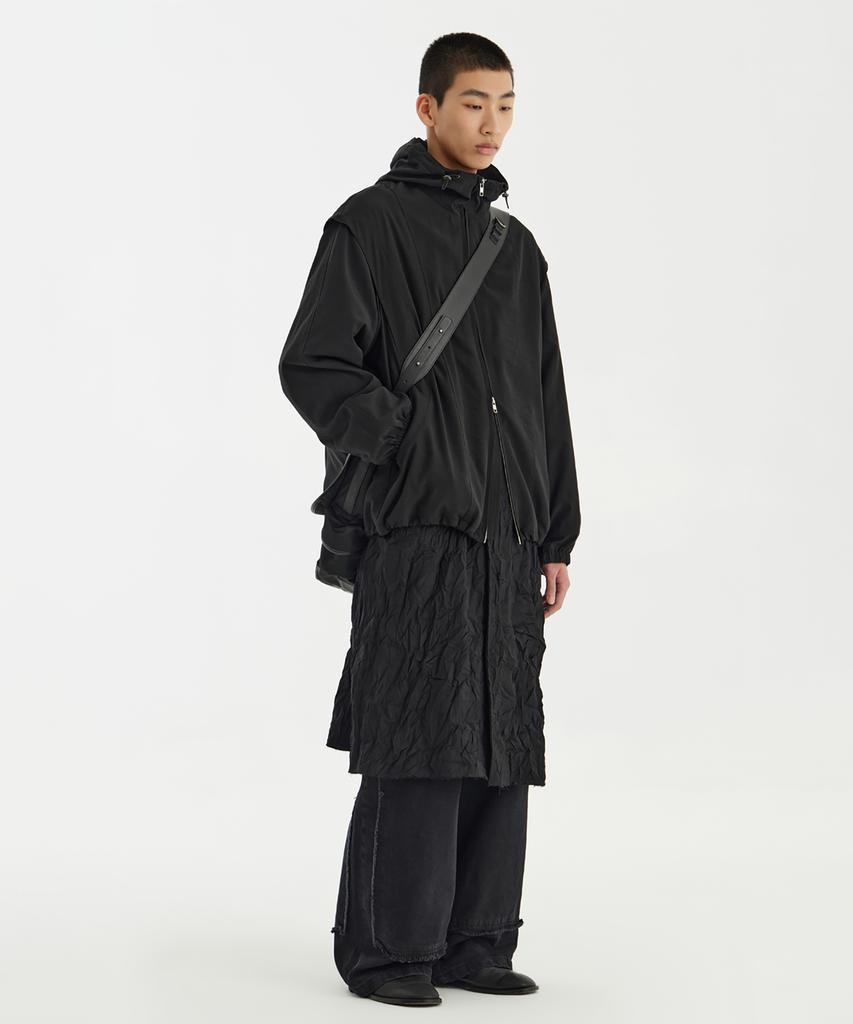Youth Windbreaker Jacket - Black