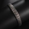 Personalized Dragon Scale Pattern Bracelet for Mens Trendy and Retro Chinese Style Reverse Scale Bracelet