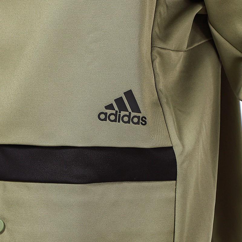Adidas Multi-Pocket Hooded Jacket Men Outerwear Green H40229
