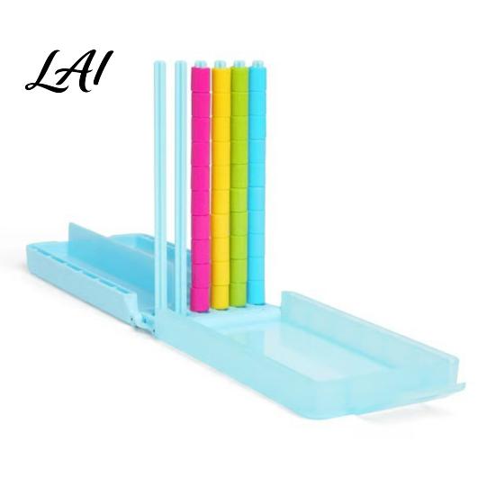 Family Night Board Game 1/2 Sets Color Sorting Stacking Game Rainbow Ring Stack Puzzle for Kids Adults Challenge Night Parties