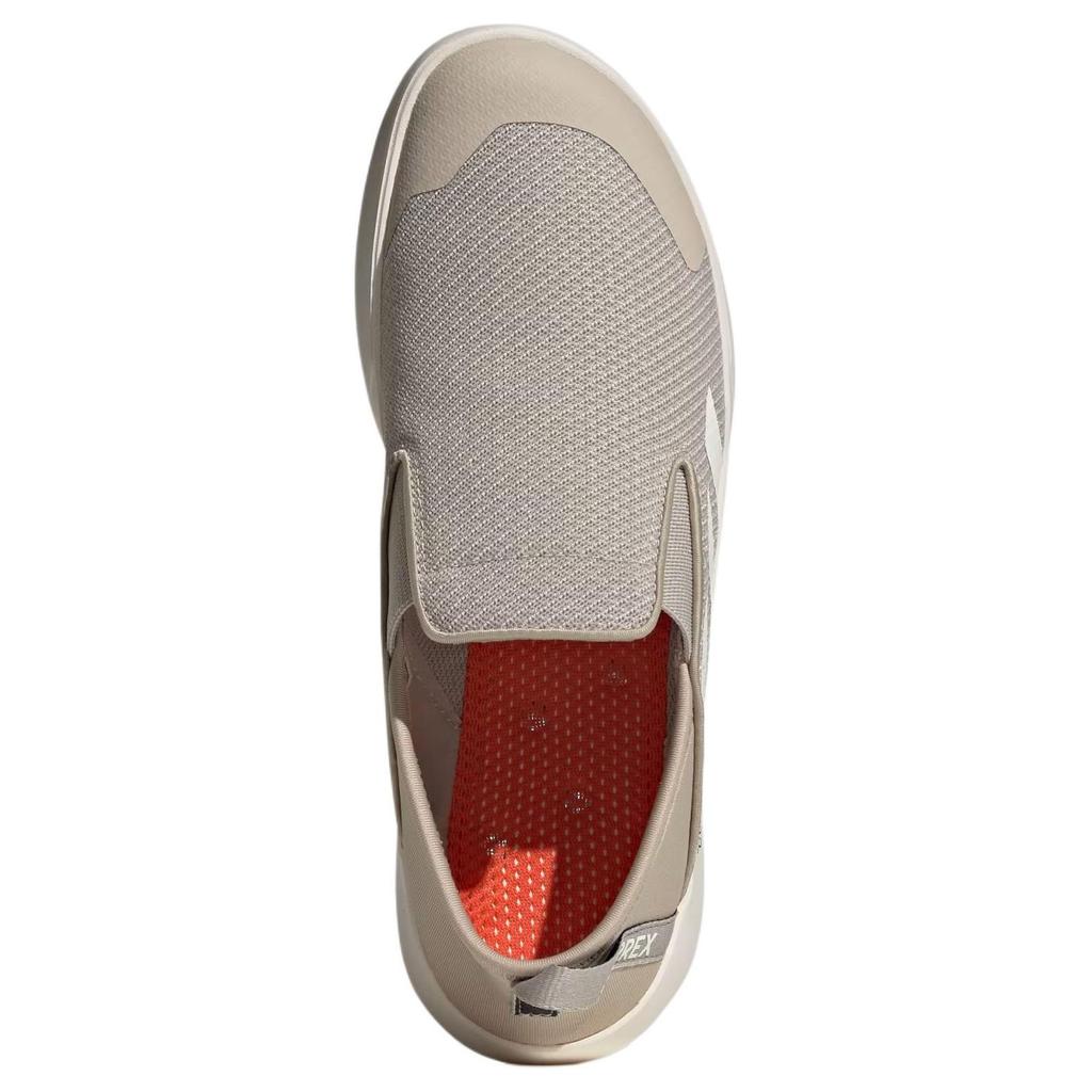 Adidas Кроссовки унисекс Terrex Boat Slip-On Chalk, серые, черные, белые JR2653