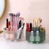 1PC Multi-function Rotating Makeup Brush Storage Box Lipsticks Storage Rack Desktop Large Capacity Makeup Organizers